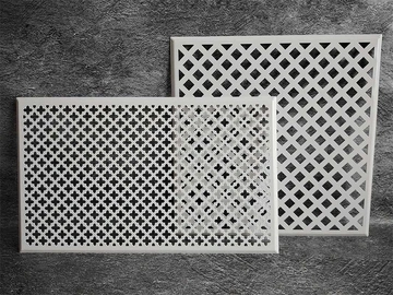 Декоративная плоская решетка с перфорацией ПВР-НУ